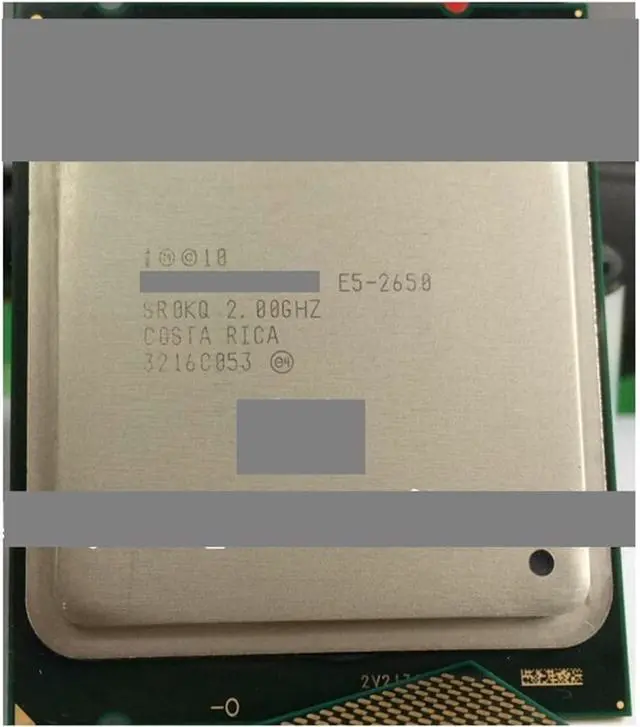 Main image of CPU Processor E5-2650 E5 2650 SR0KQ C2 CPU 8 c 2.0G 20M C2 Octa c Desktop Processor Welcome to Order