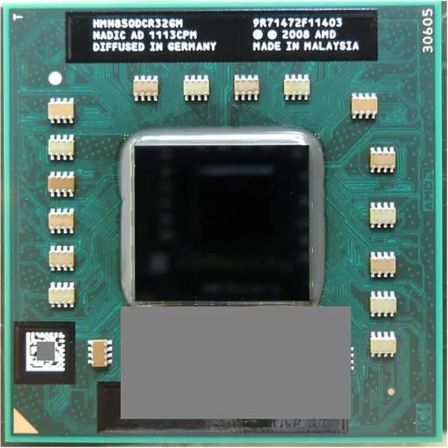 Main image of CPU A CPU Laptop N850 N850 HMN850DCR32GM CPU 1.5M Cache/2.2GHz/Socket S1 Triple c Laptop Processor N 850 N-850 Can Work Welcome to Order