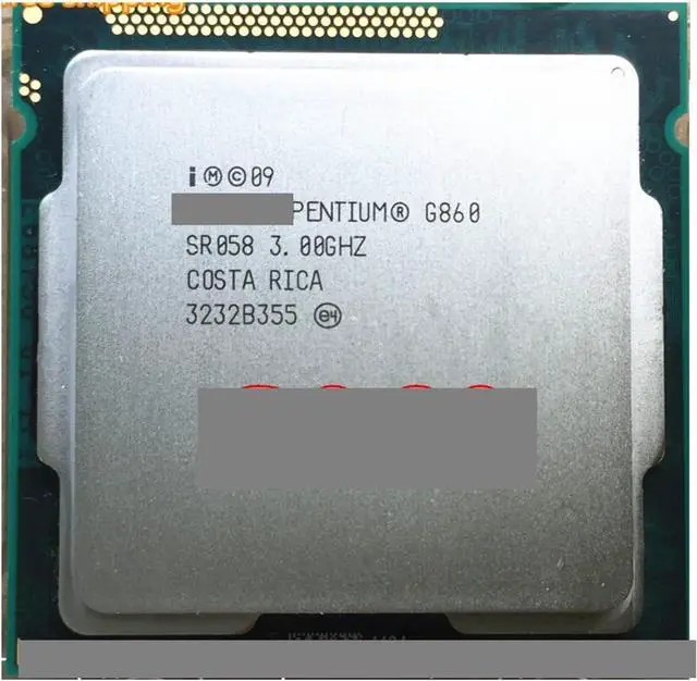 Main image of CPU P G860 G860 CPU Processor (3.0GHz /3MB Cache/ LGA1155/Dual-Core) 65W Desktop Welcome to Order