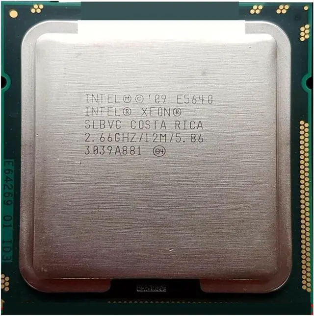 Main image of CPU CPU forXeon E5640 SLBVC Processor 2.66GHz 12M 4-cores Socket 1366 Speedy Ship Out Processing Unit