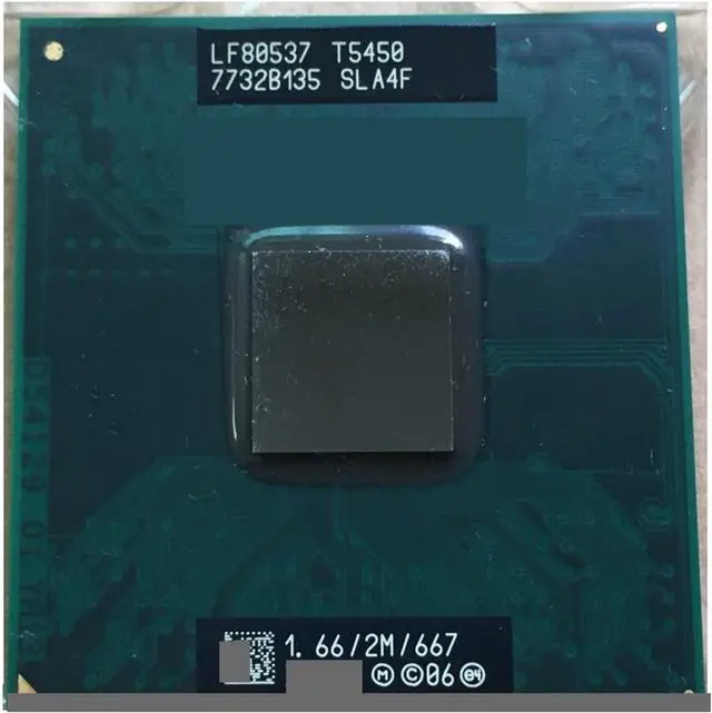 Main image of CPU Core2 Duo Processor T5450 (2M Cache, 1.66 GHz, 667 MHz FSB) Socket 478 CPU P478 Welcome to Order