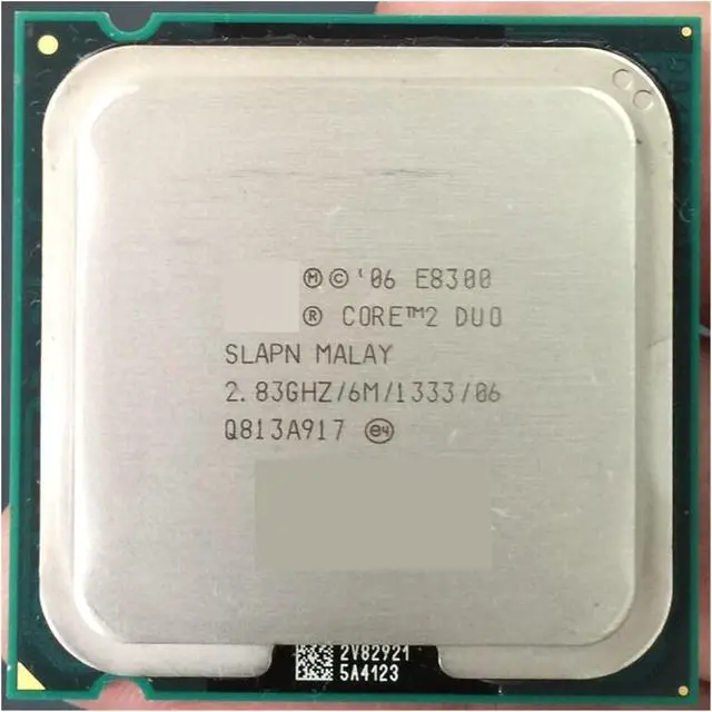 Main image of CPU c 2 Duo Processor E8300 (6M Cache, 2.83 GHz, 1333 MHz FSB) SLAPN LGA 775 D Esktop CPU I Central Processing Unit Welcome to Order