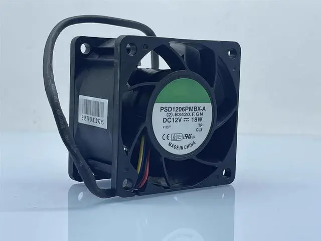 Alt view image 2 of 4 - 10 PCS  DC12V 18W PSD1206PMBX-A 6038 6cm 4-Wire high Speed Large air Volume Cooling Fan