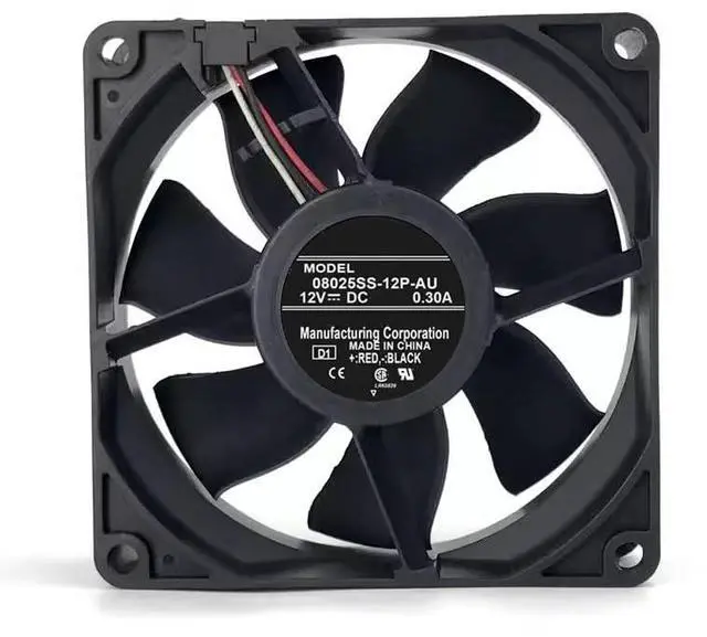 Main image of DC12V 0.30A 08025SS-12P-AU 8025 8cm 3-wire inverter cooling fan