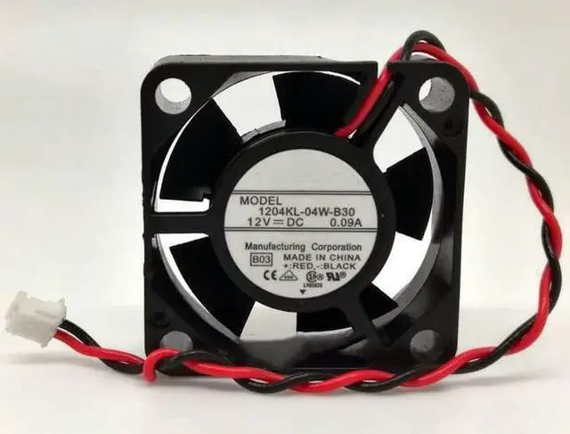 Main image of DC12V 0.09A 1204KL-04W-B30 3010 3cm 2-wire inverter cooling fan