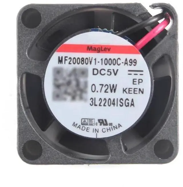 Main image of DC5V 0.72W MF20080V1-1000C-A99 2008 2cm 2-wire axial flow cooling fan