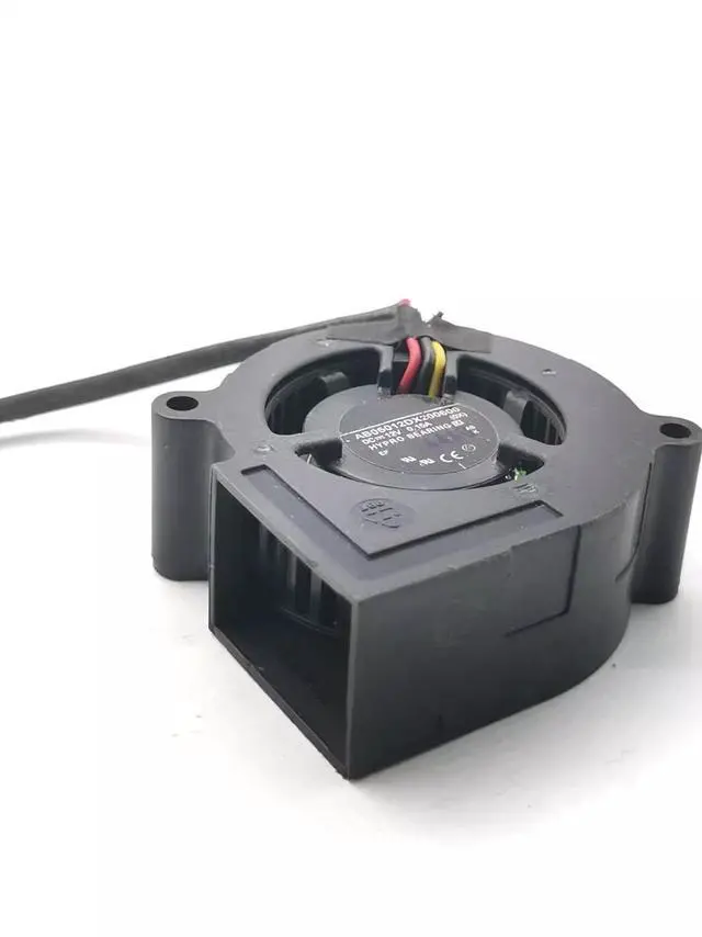 Alt view image 4 of 5 - DC12V 0.15A AB05012DX200600 5020 5cm 3-wire projector cooling fan