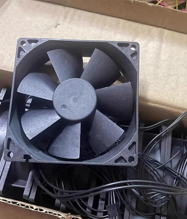 Alt view image 2 of 2 - 92mm 3-Wire 12V DC 0.55A Cooling Fan for Desktop, Graphic Cards, Gaming Console