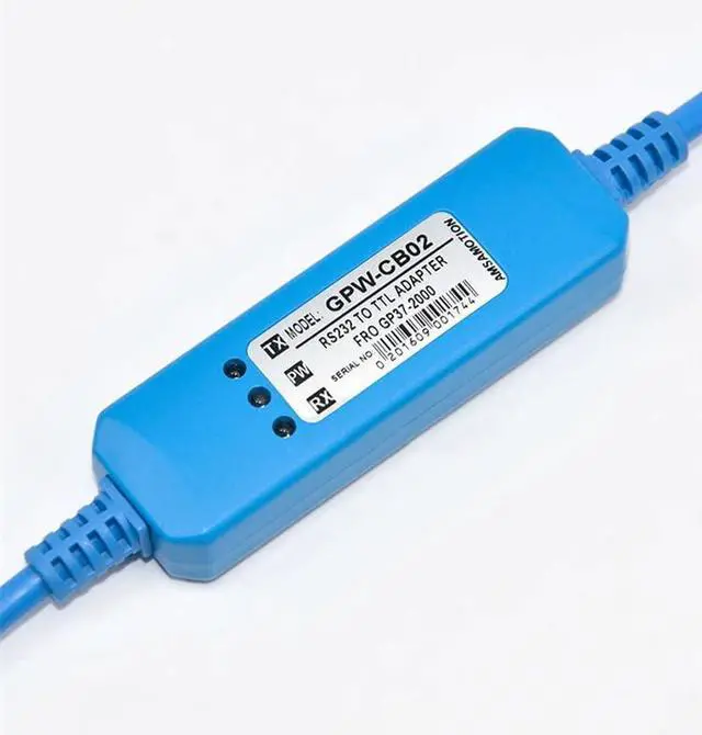 Alt view image 3 of 6 - 10 PCS  for GPW-CB02 Programming Cable GP3000 or Below Touch Panel Black Gold Plated