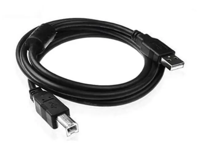 Main image of 10 PCS  for USB-MT4000/5000 Programming Cable Touch Screen MT4000,MT5000 Series Hi-Speed USB Port, Shielded, with Magnetic Ring Black: 3 Meters