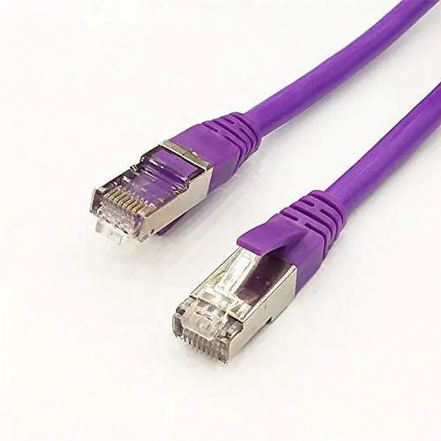 Alt view image 2 of 2 - 10 PCS  pc-Smart for PLC Programming Cable S7-200smart S7-1200 S7-1500 Network Port Data Communication Download Cable Purple Ethernet Port 5m