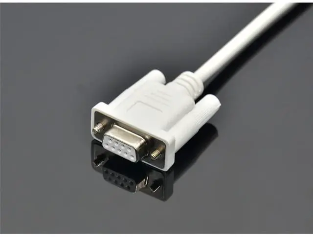 Alt view image 2 of 4 - 10 PCS  AFC8513 Compatible PLC Programming Cable FP0 FP2 FP-M FP-X FP-E FP-G Series Data Communication Download Cable (White 10m)