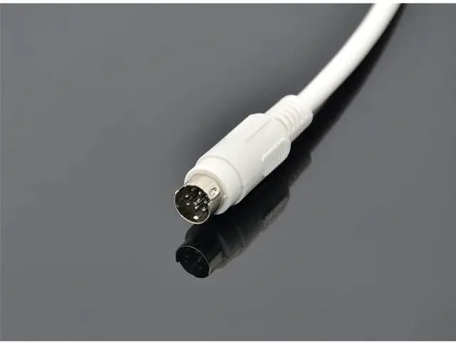 Alt view image 3 of 4 - 10 PCS  AFC8513 Compatible PLC Programming Cable FP0 FP2 FP-M FP-X FP-E FP-G Series Data Communication Download Cable (White 10m)