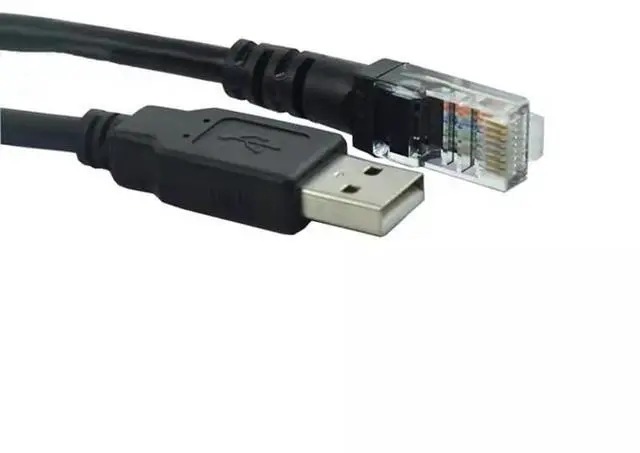 Alt view image 2 of 3 - USB-A4 for Servo Drive Debugging Cable Programming Cable Data Communication to PC Cable Download Cable General 3 Meter