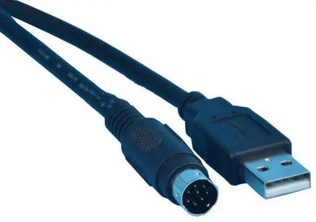 Alt view image 2 of 3 - USB-ACTCAB-EC2 Applicable PLC Programming Cable Communication Download Cable Debugging Cable Download Cable Data Cable Dual Chip Design Industrial Grade 3 Meters