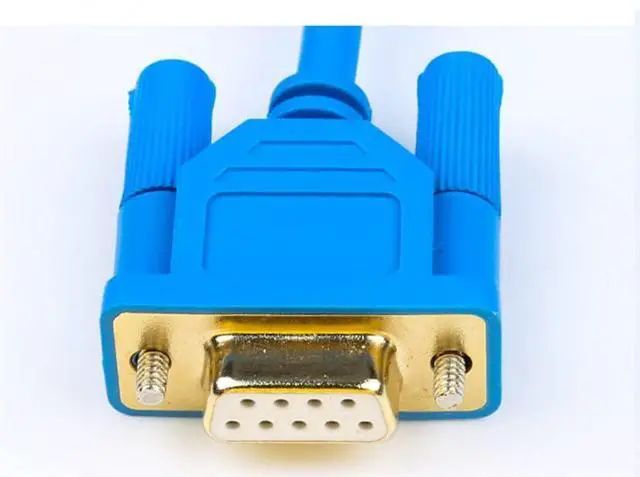 Alt view image 2 of 6 - 10 PCS  USB-MT500 for MT500 Series Human Machine Touch Screen Programming Cable Download Cable Gold Plated (Blue)