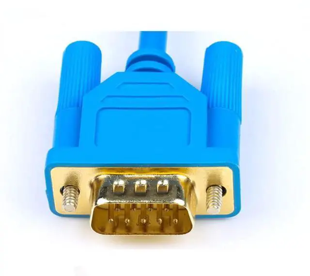 Alt view image 3 of 6 - 10 PCS  USB-MT500 for MT500 Series Human Machine Touch Screen Programming Cable Download Cable Gold Plated (Blue)