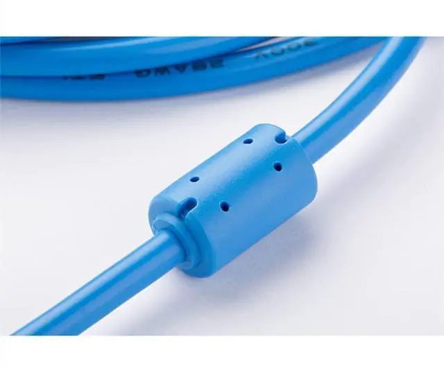 Alt view image 5 of 6 - 10 PCS  USB-MT500 for MT500 Series Human Machine Touch Screen Programming Cable Download Cable Gold Plated (Blue)