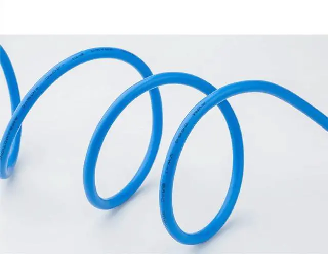 Alt view image 4 of 4 - 10 PCS  IC690ACC901 for PLC Programming Cable GE GE90-70 EG90-30 Series Data Download Cable Gold Plated (Blue 3m)