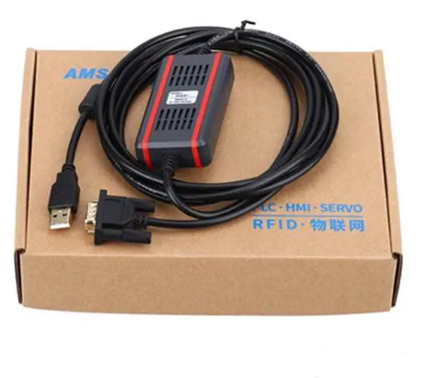 Main image of 10 PCS  6ES7972-0CB20-0XA0 6ES7 972-0CB20-0XA0 for PLC Programming Cable MPI Download Cable S7-200 S7-300 Data Cable Magnetically Isolated (Black 3m)