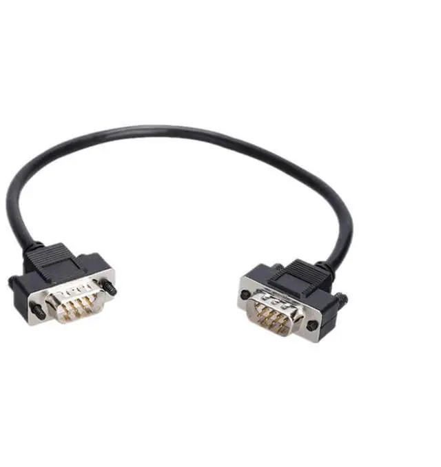 Alt view image 2 of 3 - 10 PCS  6ES7972-0CB20-0XA0 6ES7 972-0CB20-0XA0 for PLC Programming Cable MPI Download Cable S7-200 S7-300 Data Cable Economy Type Length (Black 2.5m)