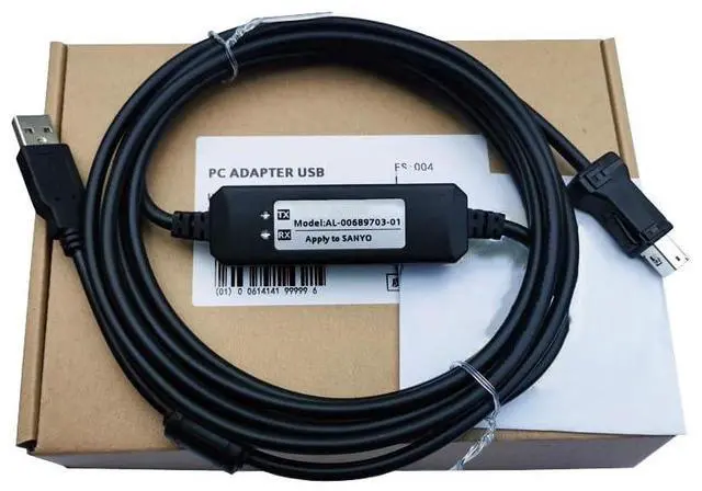 Main image of 10 PCS  AL-00689703-01 Compatible Servo Drive Debugging Cable Conversion Cable Programming Cable Data Cable Download Cable Regular 3 meter