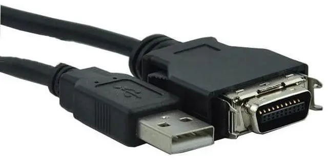 Alt view image 2 of 3 - 10 PCS  USB-FCA50L Compatible CNC Machine Tool Servo Drive Debugging Cable Programming Cable Communication Data Cable Dual Chip Design Industrial Grade 3 Meter