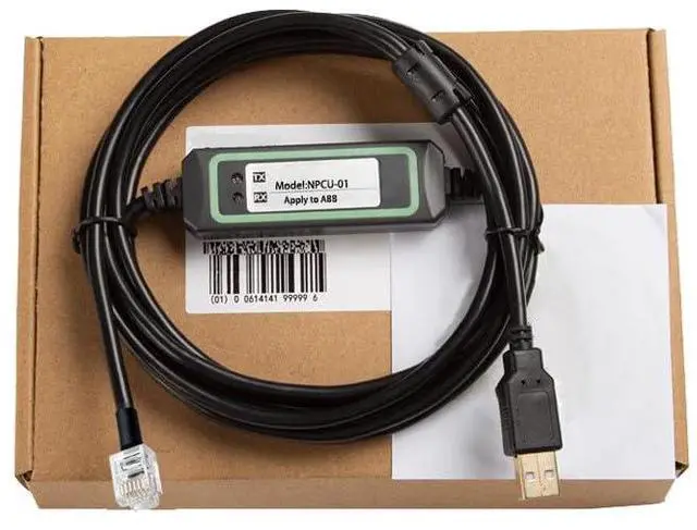 Main image of 10 PCS  NPCU-01 for Inverter ACS800 600 1000 DCS500 Debugging Cable Programming Cable Communication Cable Stable 3 meter