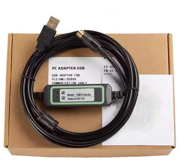 Main image of 10 PCS  Applicable PLC Programming Cable Communication Data Download Cable USB-FC4A Stable Model FT232RL Chip (3m)