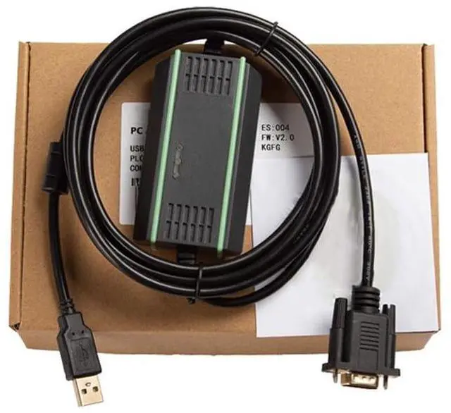 Main image of 10 PCS  Programming Cable PLC Programming Download Data Cable USB-IC200CBL001 Electromagnetic Isolation Model FT232RL Chip (3m)