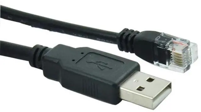 Alt view image 2 of 2 - 10 PCS  forGE CPE305 IC693CPU35X PLC Programming Cable Data Download Cable IC693CBL316 Dual Chip Design Industrial Grade (3m)