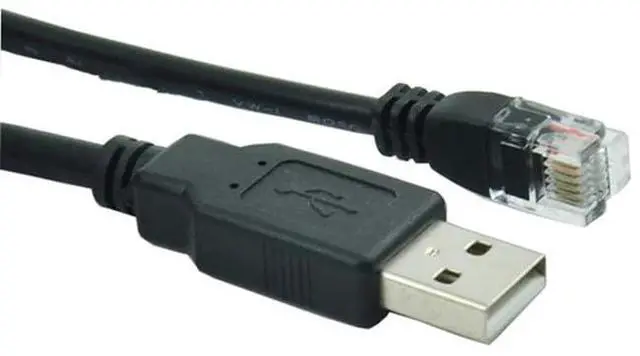 Alt view image 2 of 3 - 10 PCS  forUSB-KOYO Applicable Programming Cable Data Download Cable Communication Cable SN/SM/SH/SR/DL/NK Series PLC Debugging Cable 3 Meter