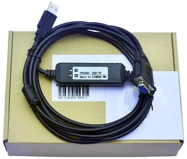 Main image of 10 PCS  Applicable Touch Panel Cable TP170A/TP170B/TP270/MP270 Programming Cable Communication Cable USB-TP Dual Chip Design Industrial Grade (3m)