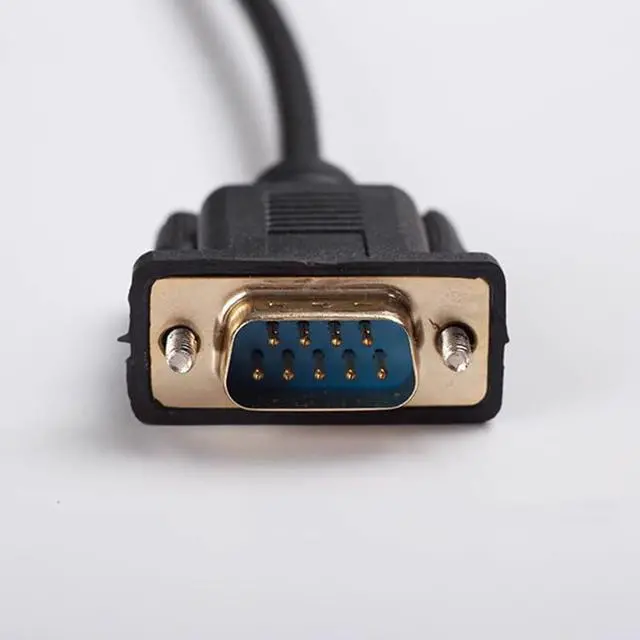 Alt view image 3 of 3 - 10 PCS  990NAA26320 Data Download Cable for RS232 Port Communication PLC Programming Cable Gold-Plated Plugs