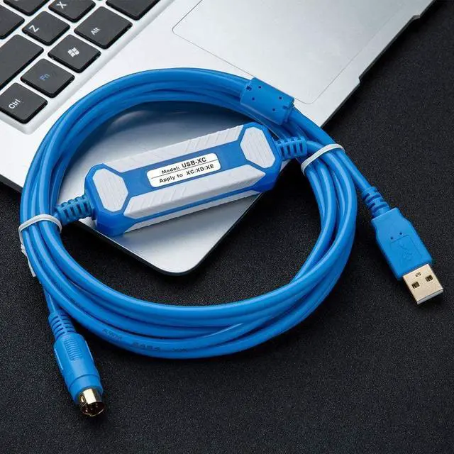 Alt view image 5 of 6 - 10 PCS  USB-XC for XC1/XC2/XC3/XC5 XD XE Xinje PLC Programming Cable Data Communication Download Line USB to RS232 Adapter