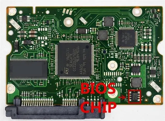Alt view image 2 of 3 - forSeagate hard disk circuit board / SEAGB,ATE 100557583 REV A