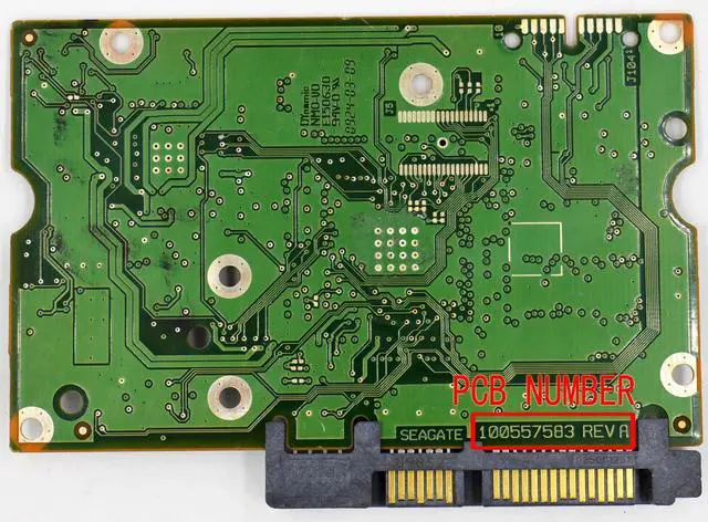 Alt view image 3 of 3 - forSeagate hard disk circuit board / SEAGB,ATE 100557583 REV A