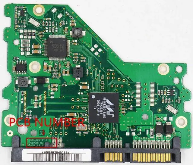 Alt view image 2 of 2 - forSA Desktop hard disk circuit board number BF41-00205B TRINITY R00 8, 16M REV05 / HD102UJ , HD642JJ