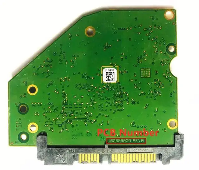 Alt view image 3 of 3 - HDD PCB forSeagate Logic Board / 100808009 REV A / 100808009 REV B