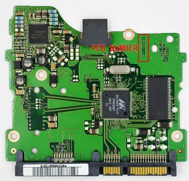 Alt view image 2 of 6 - BF41-00108A  BF41-00122A / forSA Desktop hard disk circuit board / P80 PLUS Rev 01 forSATA  , P80P Plus Rev 05 M2
