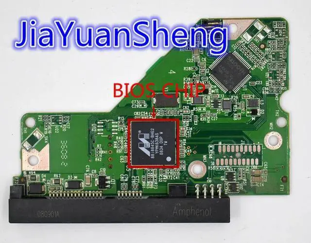 Main image of 2060-701537-003 REV A , Western Data Hard Disk Circuit / 2061-701537-G00 , 2061-701537-E00 ,  2061-701537-Y06 ,  2061-701537-H00