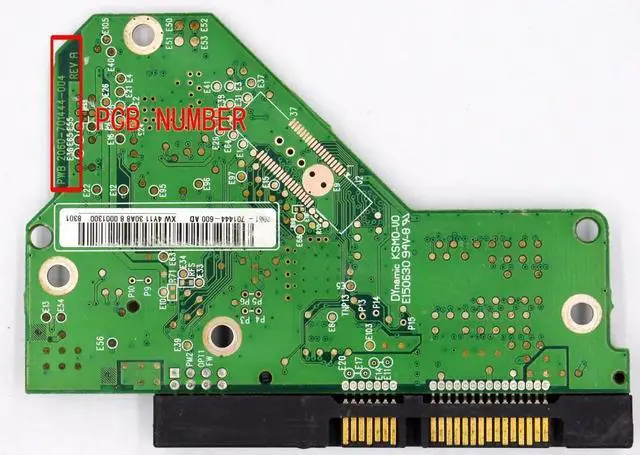 Alt view image 2 of 2 - forWestern Digital hard disk circuit board 2060-701444-004 REV A / 2061-701444-600 , 2061-701444-700 ,  2061-701444-J00