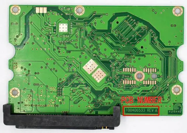 Alt view image 2 of 2 - 100406533 REV A / forSeagate hard disk circuit board 100419004 , 100409233, 100406528, 100406530 /ST3500630AS/ST3250620AS