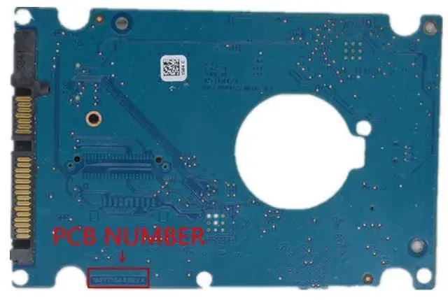 Alt view image 3 of 3 - forSeagate  Logic Board / Board Number:  100771588 REV C , 1584 / forSATA 2.5  ST5000LM000 ST4000LM024