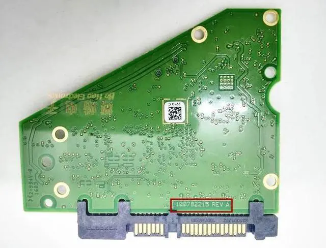 Alt view image 2 of 2 - forSeagate HDD PCB  Logic Board / 100782215 REV A / 2213 , ST4000DM000 , ST4000VN000