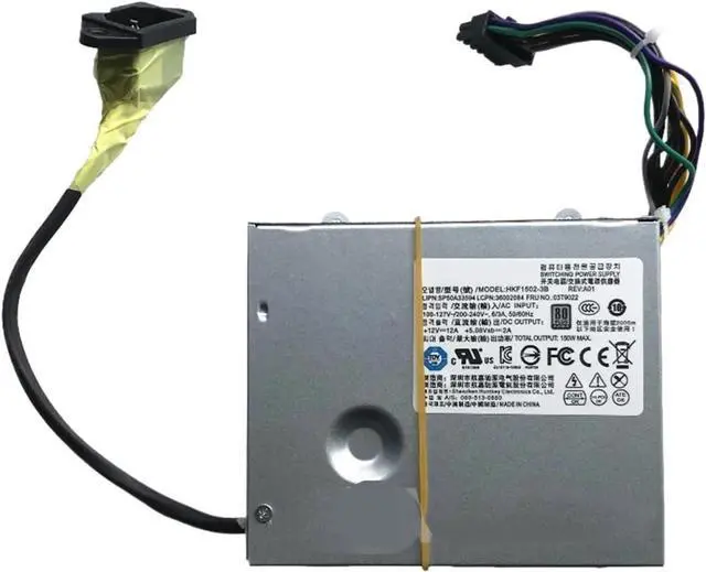 Main image of for M71Z M92Z M72Z Edge/72z 91z 92z 150W Power Supply APA005 FRU 03T9022 HKF1502-3B