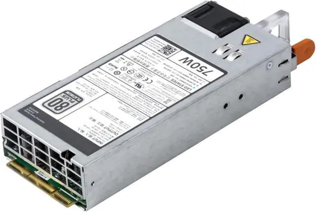 Alt view image 2 of 3 - 05NF18 06W2PW 079RDR 09PXCV For R520 R620 R720 T620 T420 750W Power Supply E750E-S0 F750E-S0 D750E-S3 0YNCW3