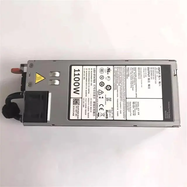 Alt view image 6 of 6 - E1100D-S0 For R920 R820 1100W Server DC Power Supply AA27120L E 5G4WK 05G4WK Y1MGX 0Y1MGX 06RYJ9