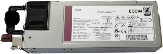 Main image of 866730-001 865412-101 865414-B21 865409-001 For G10 Gen10 800W Switching Power Supply HSTNS-PC41