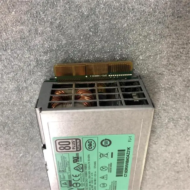 Alt view image 4 of 6 - for DL388 G9 1400W Server Power Supply 720620-B21 733428-101 HSTNS-PD43 733427-010 DPS-1400CB A 754383-001